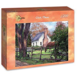 Grafika (t-00796) - Chuck Pinson: "Where Time Moves Slower" - 1500 Teile Puzzle