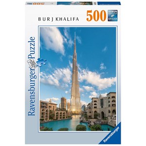 Ravensburger (16468) - "Burj Khalifa Dubai" - 500 Teile Puzzle