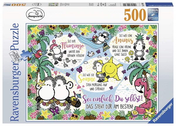 Ravensburger (14830) - "Sei einfach Du selbst!" - 500 Teile Puzzle