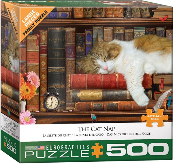 Eurographics (8500-5545) - "Katzen" - 500 Teile Puzzle