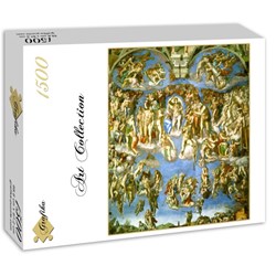 Grafika (00725) - Michelangelo: "Judgement Day" - 1500 Teile Puzzle