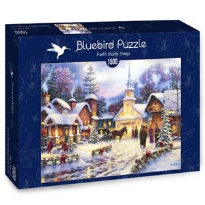 Bluebird Puzzle (70051) - Chuck Pinson: "Faith Runs Deep" - 1500 Teile Puzzle