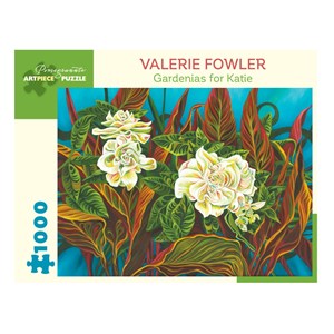 Pomegranate (aa1044) - Valerie Fowler: "Gardenias for Katie" - 1000 Teile Puzzle