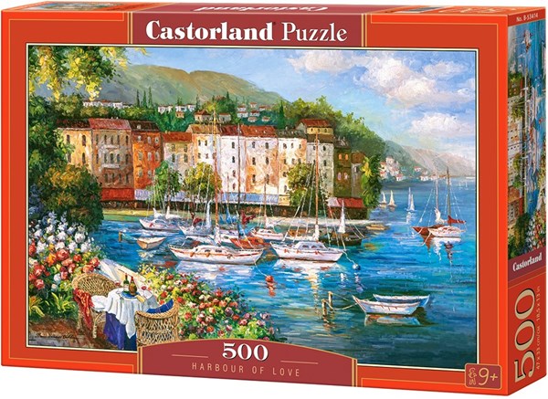 Castorland (B-53414) - "Harbour of Love" - 500 Teile Puzzle
