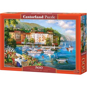 Castorland (B-53414) - "Harbour of Love" - 500 Teile Puzzle