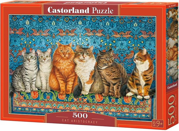 Castorland (B-53469) - "Cat Aristocracy" - 500 Teile Puzzle