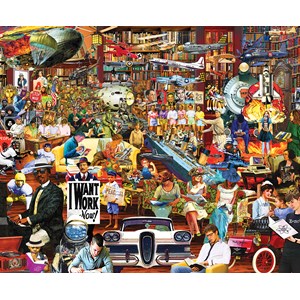 SunsOut (61508) - Neal Taylor: "20th Century History" - 1000 Teile Puzzle