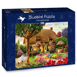 Bluebird Puzzle (70319) - Adrian Chesterman: "Thatched Cottage" - 1000 Teile Puzzle