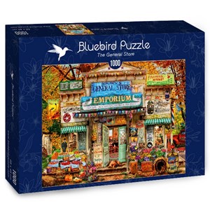 Bluebird Puzzle (70332) - Aimee Stewart: "The General Store" - 1000 Teile Puzzle