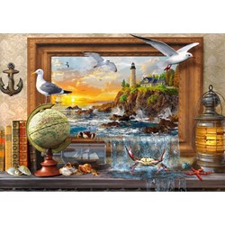 Bluebird Puzzle (70346) - Dominic Davison: "Marine to Life" - 1000 Teile Puzzle
