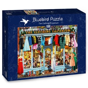Bluebird Puzzle (70338) - Garry Walton: "The Clothing Emporium" - 1000 Teile Puzzle