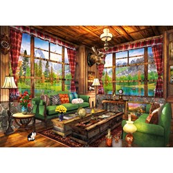 Bluebird Puzzle (70336) - Dominic Davison: "Mount Cabin View" - 1000 Teile Puzzle