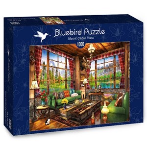 Bluebird Puzzle (70336) - Dominic Davison: "Mount Cabin View" - 1000 Teile Puzzle