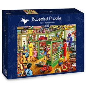 Bluebird Puzzle (70324) - Steve Crisp: "Toy Shop Interiors" - 1000 Teile Puzzle
