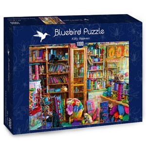 Bluebird Puzzle (70331) - Aimee Stewart: "Kitty Heaven" - 1000 Teile Puzzle