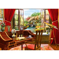Bluebird Puzzle (70320) - Dominic Davison: "Study View" - 1000 Teile Puzzle
