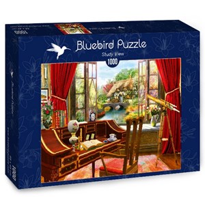 Bluebird Puzzle (70320) - Dominic Davison: "Study View" - 1000 Teile Puzzle