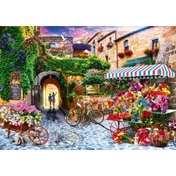 Bluebird Puzzle (70334) - Jason Taylor: "The Flower Market" - 1000 Teile Puzzle