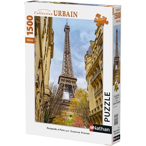 Nathan (87784) - Susanne Kremer: "Eiffelturm, Paris" - 1500 Teile Puzzle