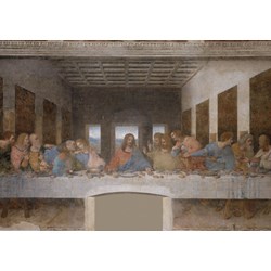 Grafika (00462) - Leonardo Da Vinci: "The Last Supper, 1495-1498" - 1000 Teile Puzzle