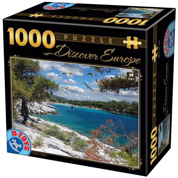 D-Toys (74898) - "Corfu" - 1000 Teile Puzzle