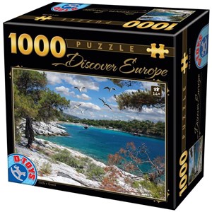 D-Toys (74898) - "Corfu" - 1000 Teile Puzzle