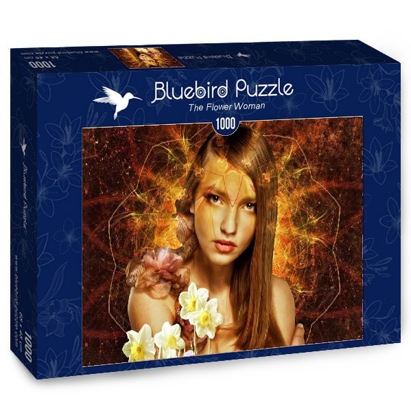 Bluebird Puzzle (70006) - "The Flower Woman" - 1000 Teile Puzzle