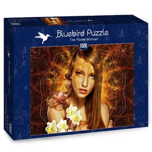 Bluebird Puzzle (70006) - "The Flower Woman" - 1000 Teile Puzzle