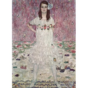 D-Toys (74539) - Gustav Klimt: "Mäda Primavesi, 1912" - 1000 Teile Puzzle