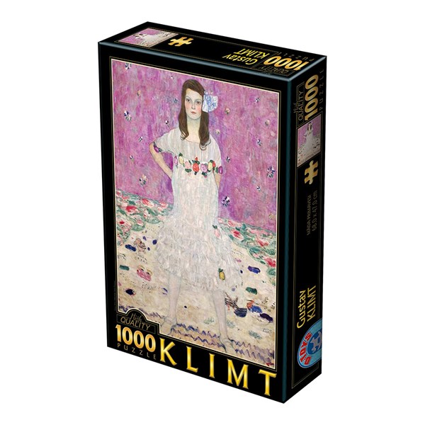 D-Toys (74539) - Gustav Klimt: "Mäda Primavesi, 1912" - 1000 Teile Puzzle