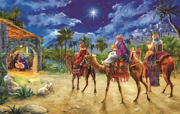 SunsOut (60602) - Marcello Corti: "Journey of the Magi" - 550 Teile Puzzle