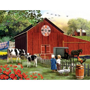 SunsOut (28727) - Tom Wood: "Serenity in the Country" - 1000 Teile Puzzle