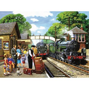 SunsOut (13730) - Kevin Walsh: "The Train to the Coast" - 1000 Teile Puzzle