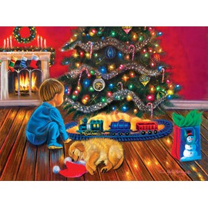SunsOut (35897) - Tricia Reilly-Matthews: "Under the Tree" - 1000 Teile Puzzle