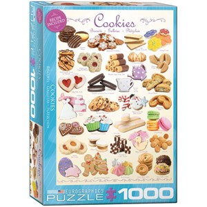 Eurographics (6000-0410) - "Cookies" - 1000 Teile Puzzle