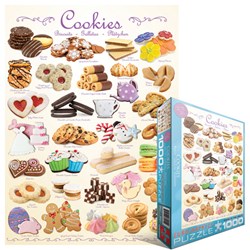 Eurographics (6000-0410) - "Cookies" - 1000 Teile Puzzle