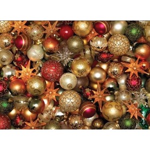 Cobble Hill (85012) - "Christmas Balls" - 500 Teile Puzzle