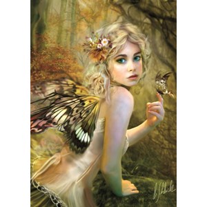 Bluebird Puzzle (70174) - Bente Schlick: "Touch of Gold" - 1000 Teile Puzzle