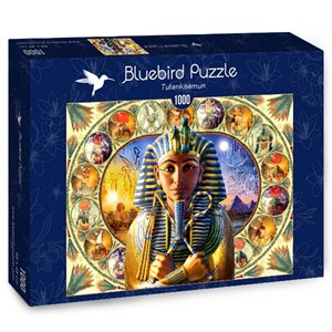 Bluebird Puzzle (70175) - Andrew Farley: "Tutankhamun" - 1000 Teile Puzzle