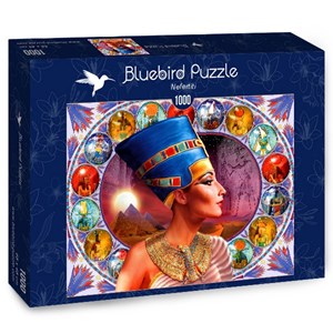 Bluebird Puzzle (70131) - Andrew Farley: "Nefertiti" - 1000 Teile Puzzle
