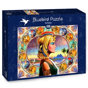 Bluebird Puzzle (70130) - Andrew Farley: "Nefertari" - 1000 Teile Puzzle