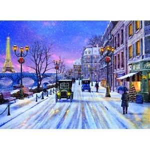 Eurographics (6000-0785) - Dominic Davison: "Weihnachten in Paris" - 1000 Teile Puzzle