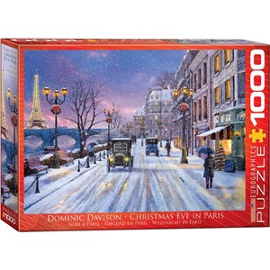 Eurographics (6000-0785) - Dominic Davison: "Weihnachten in Paris" - 1000 Teile Puzzle