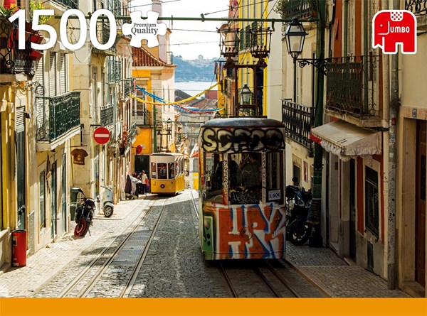 Jumbo (18829) - "Lisboa, Portugal" - 1500 Teile Puzzle