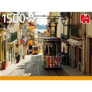 Jumbo (18829) - "Lisboa, Portugal" - 1500 Teile Puzzle