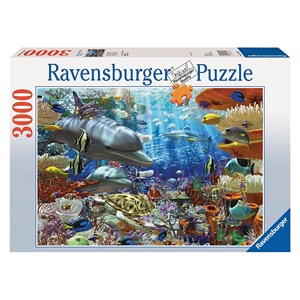 Ravensburger (17027) - David Penfound: "Leben unter Wasser" - 3000 Teile Puzzle