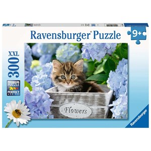 Ravensburger (12894) - "Kleine Katze" - 300 Teile Puzzle