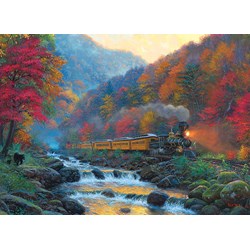 Cobble Hill (80229) - Mark Keathley: "Smoky Train" - 1000 Teile Puzzle