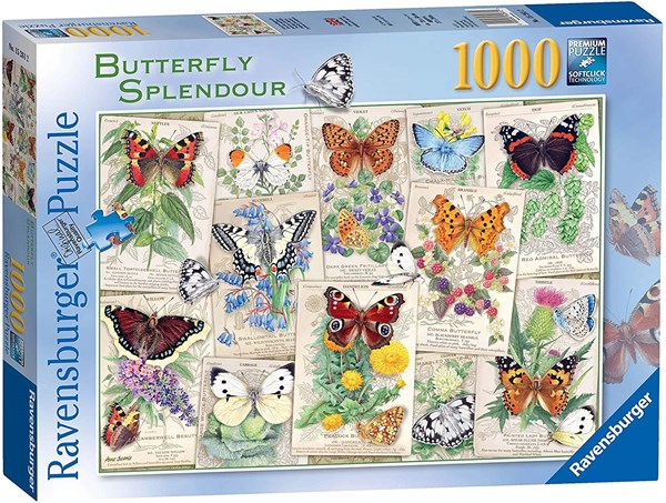 Ravensburger (15261) - "Butterfly Splendours" - 1000 Teile Puzzle