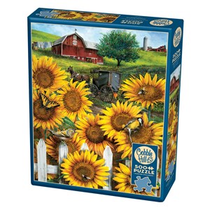 Cobble Hill (85046) - Tom Wood: "Country Paradise" - 500 Teile Puzzle